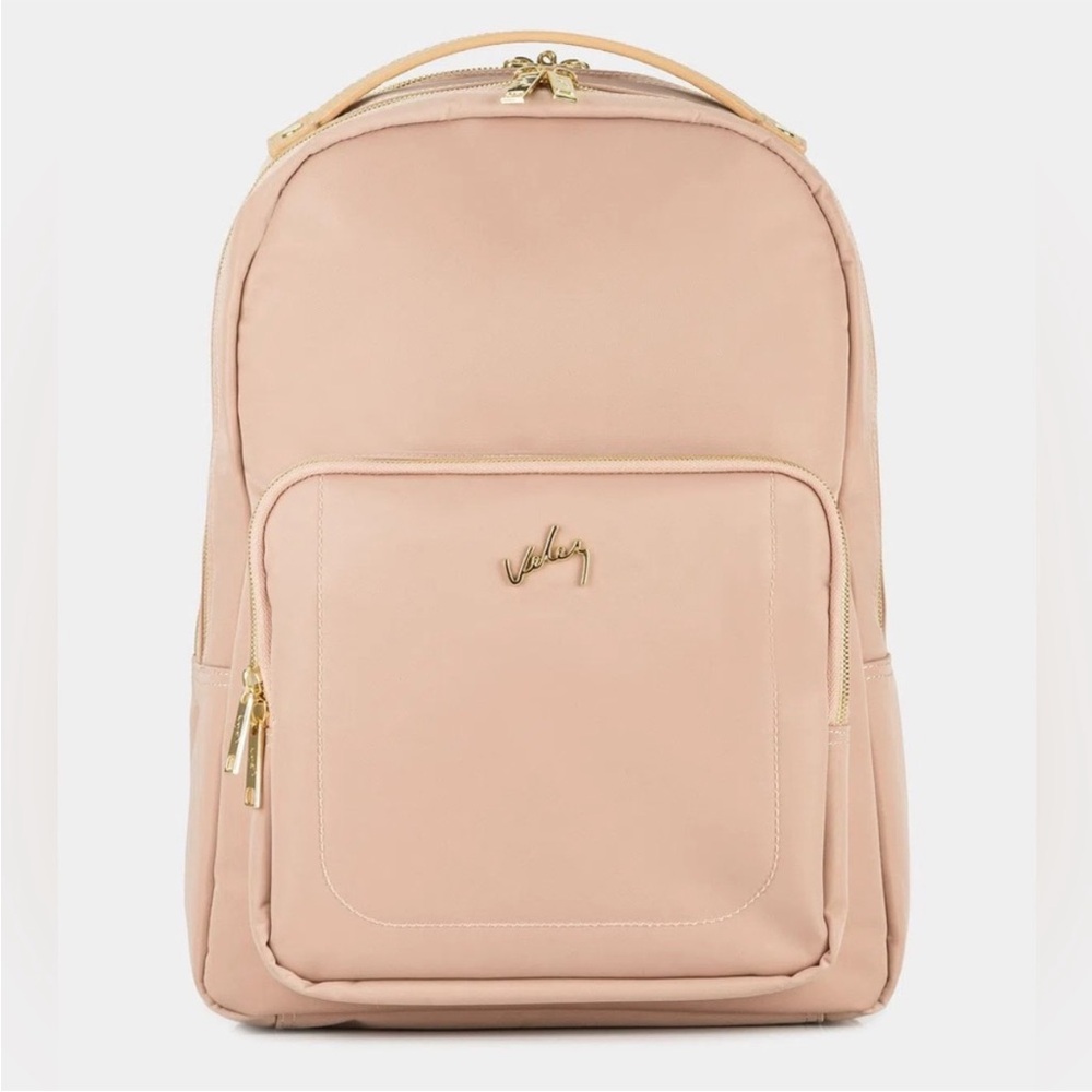 Velez Leather and Tarpaulin Backpack